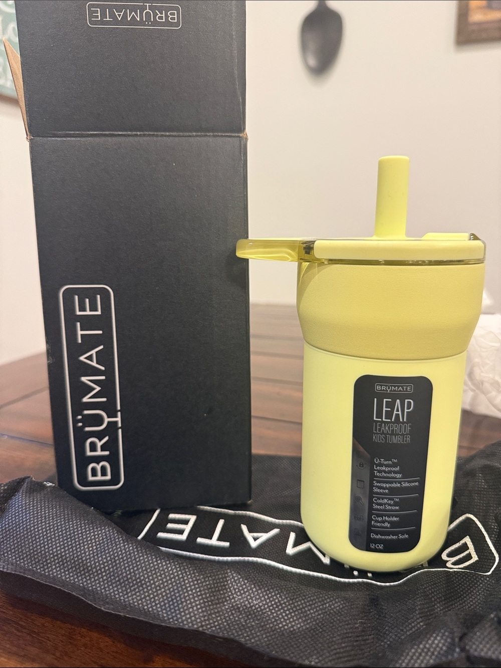 BrüMate LEAP Leakproof Kids Tumbler - Yellow